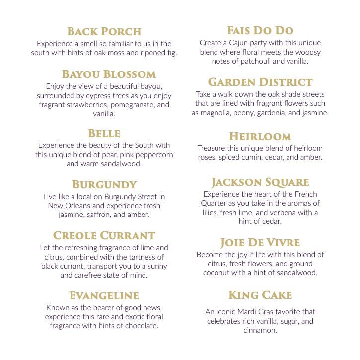 4 oz French Provincial Candle