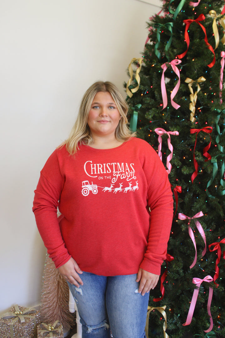 Christmas on the Farm Sweatshirt