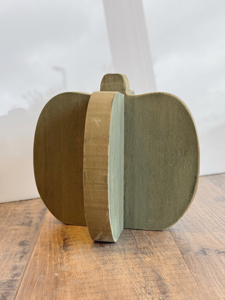 Green 3D Pumpkin