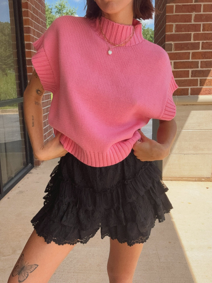 Lizzie Mock Neck Sweater