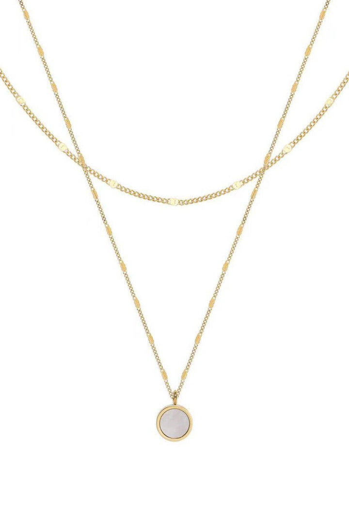 18K Gold Plated Pendent Chain Necklace