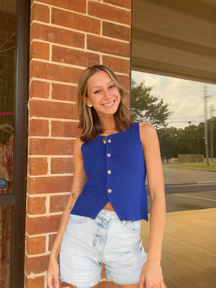 Audrey Button Up Top