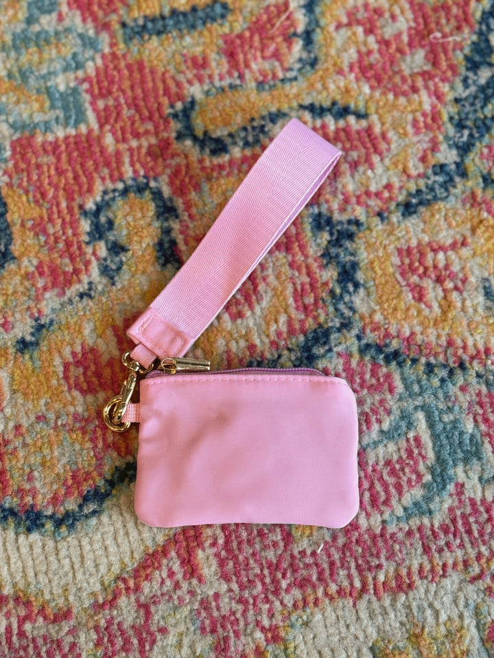 Poppy Wristlet Keychain Wallet