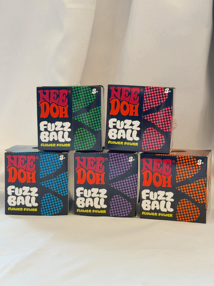 Nee Doh Fuzz Ball - Flower Power