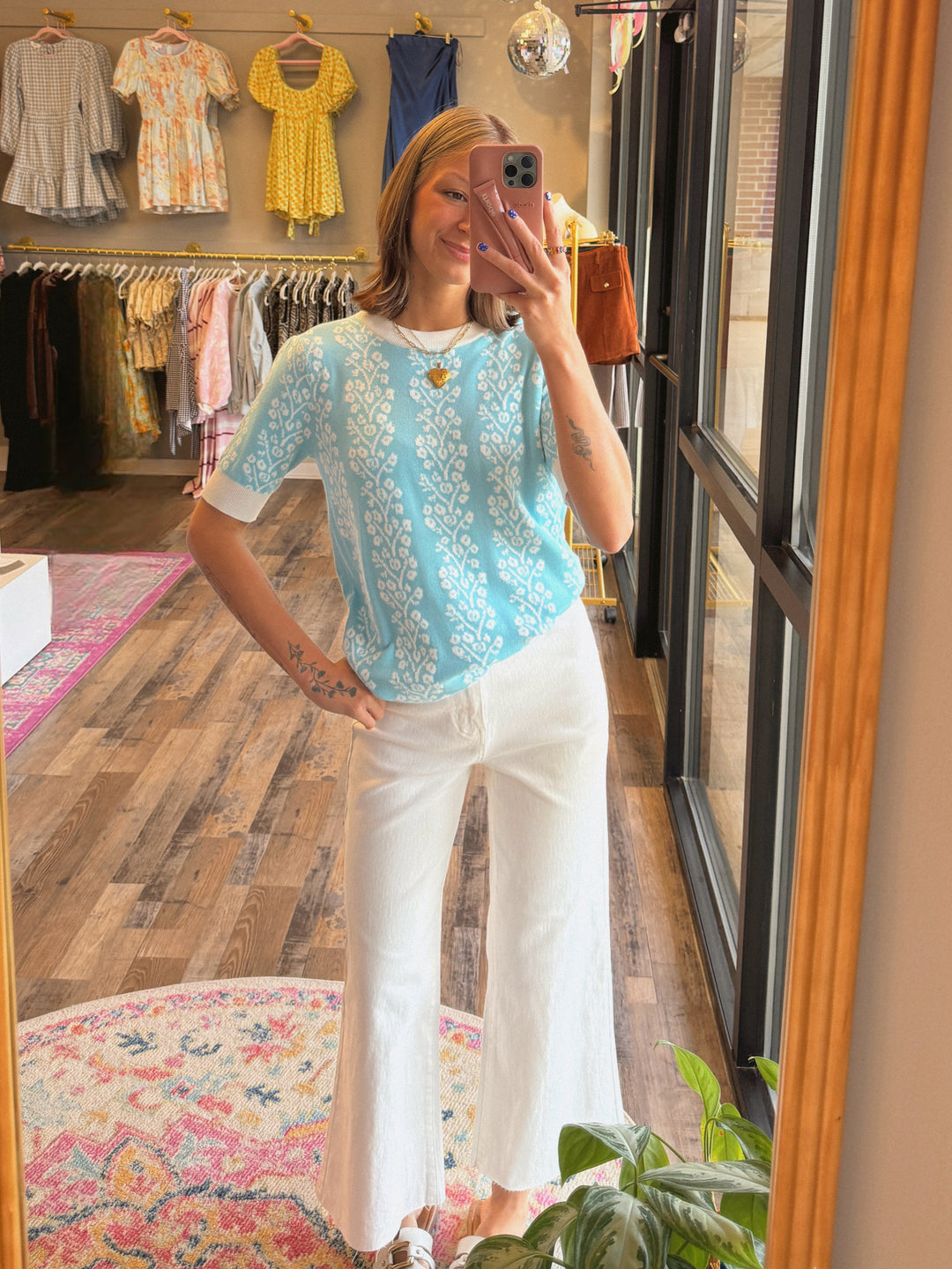 Connie Floral Top