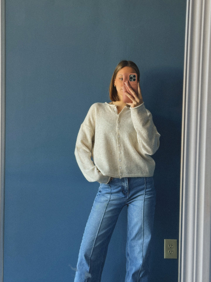 Button Down Cardigan