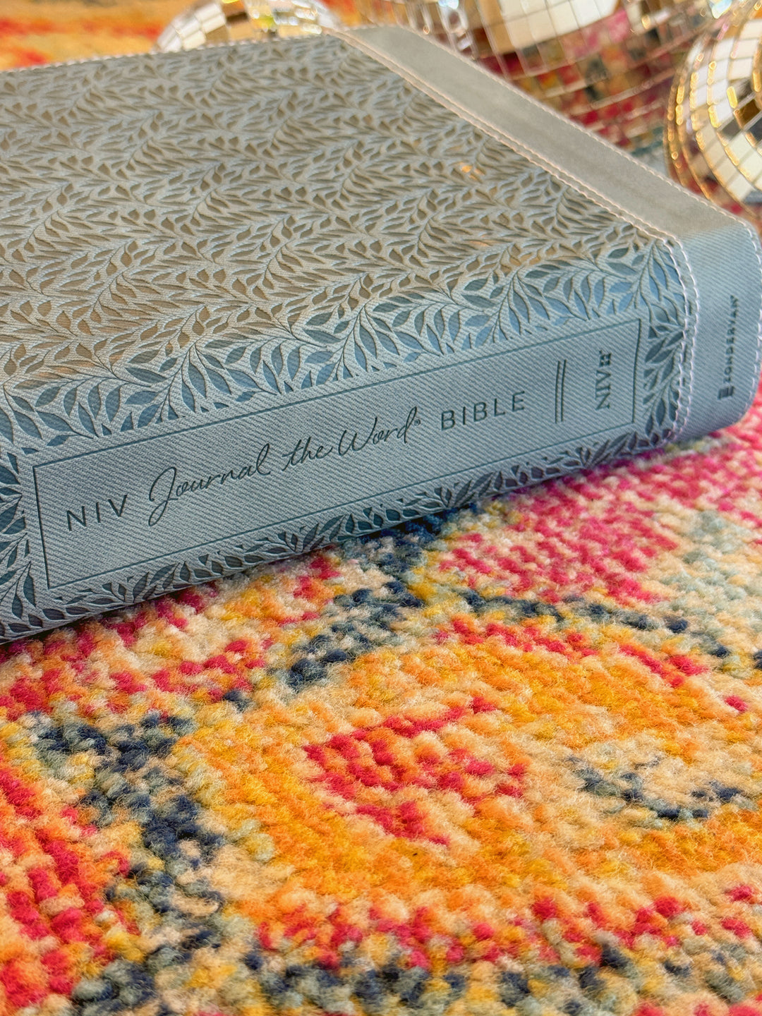 NIV Bible Large Print- Leathersoft Teal