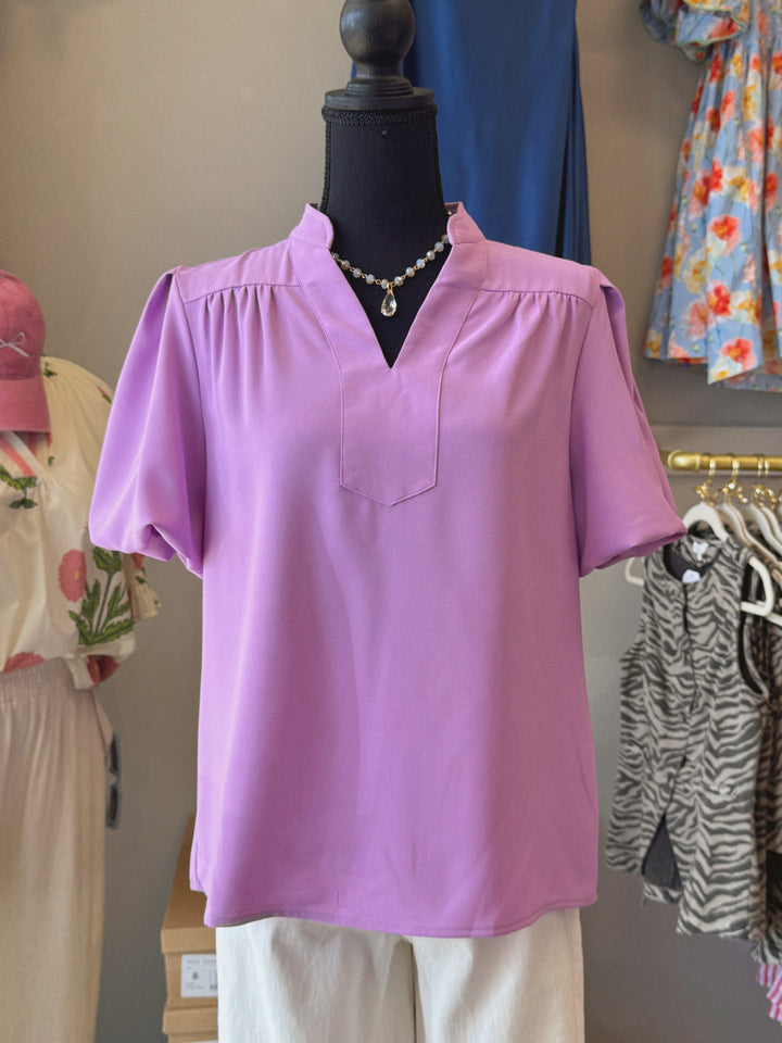 Carrie V Neck Blouse
