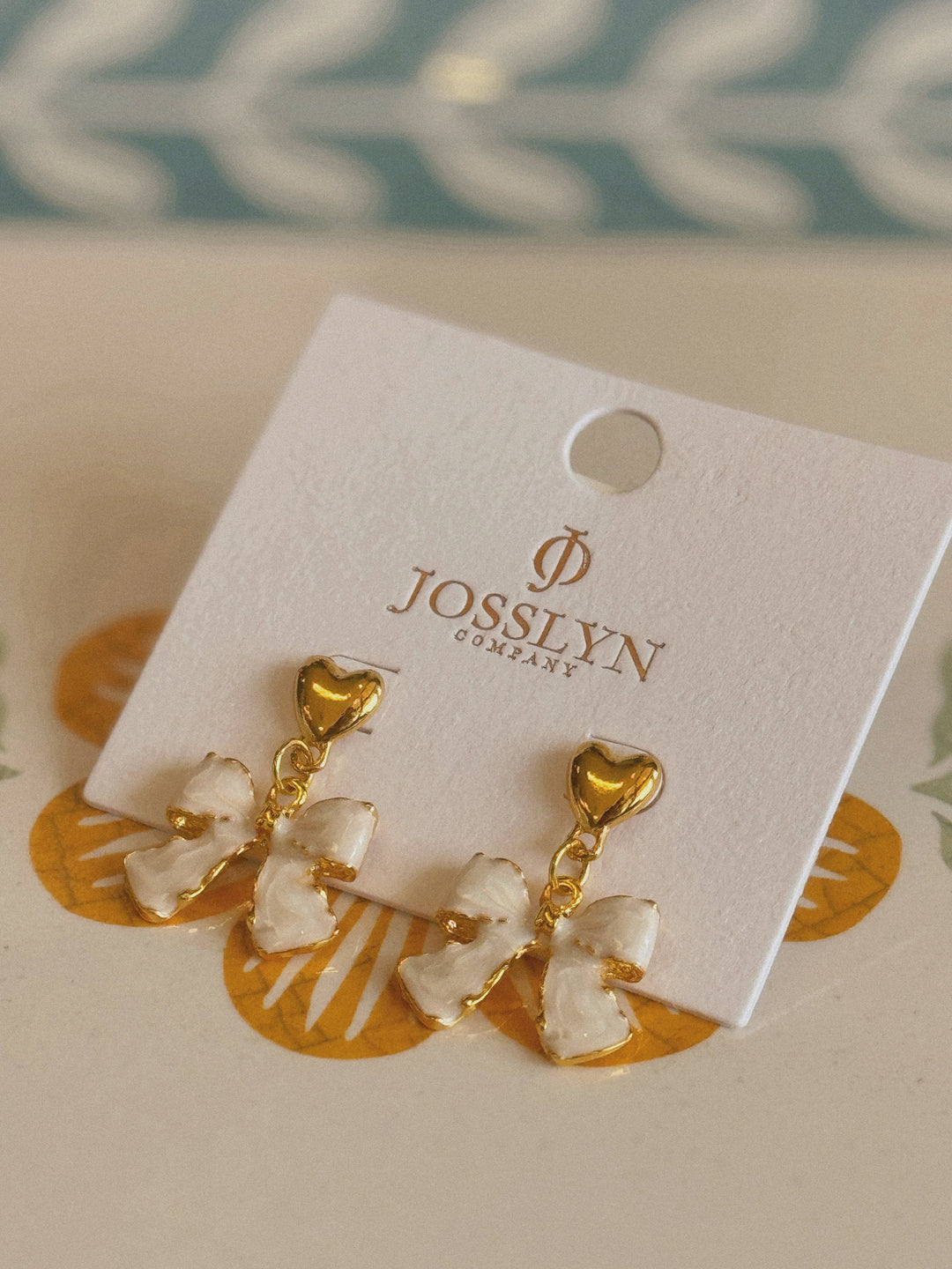 Drop Bow Earrings
