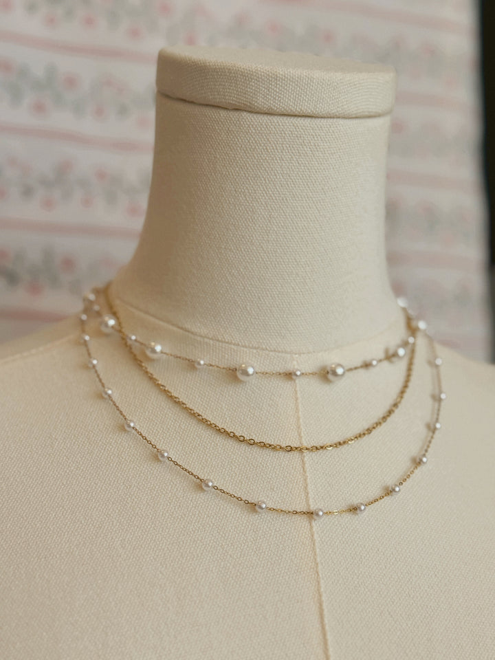 Pearl Layered Necklace
