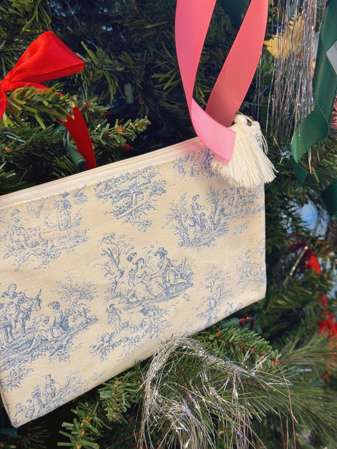 Eden Toile Cosmetic Bag