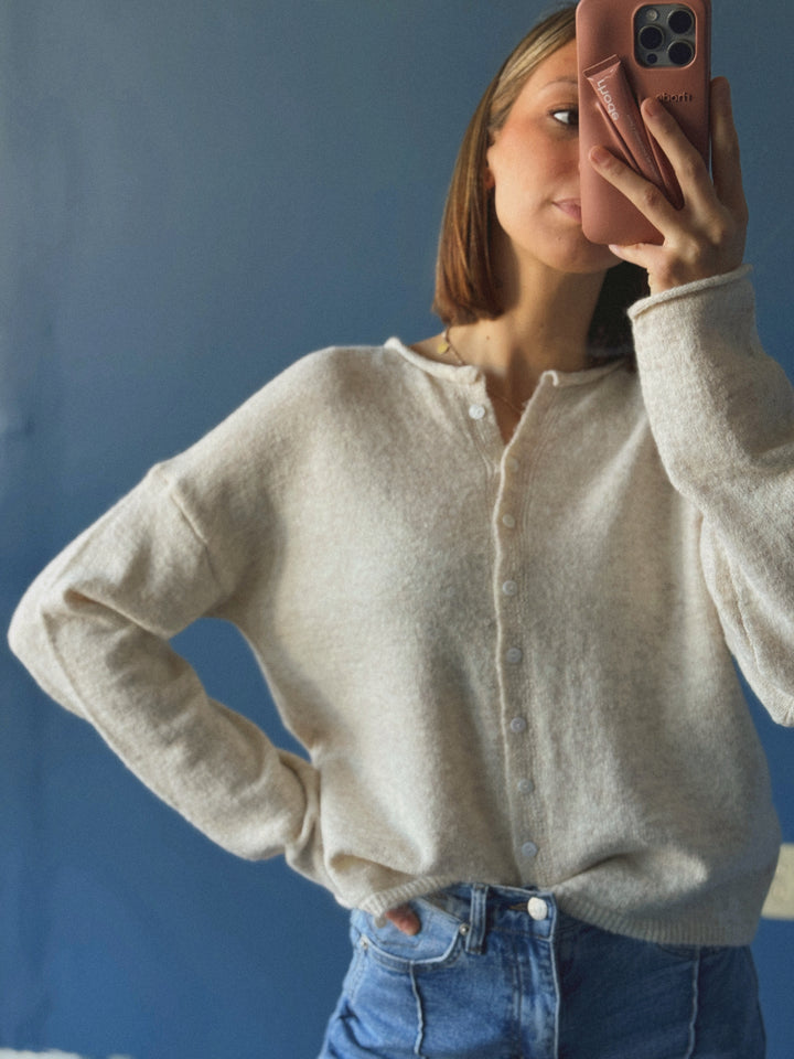 Button Down Cardigan