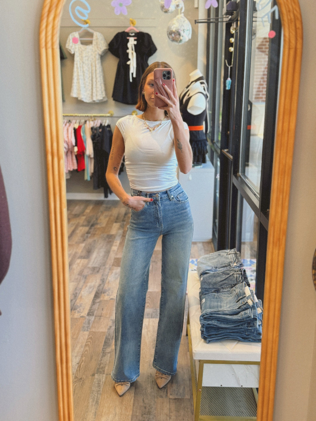 Carolina Straight Leg Denim