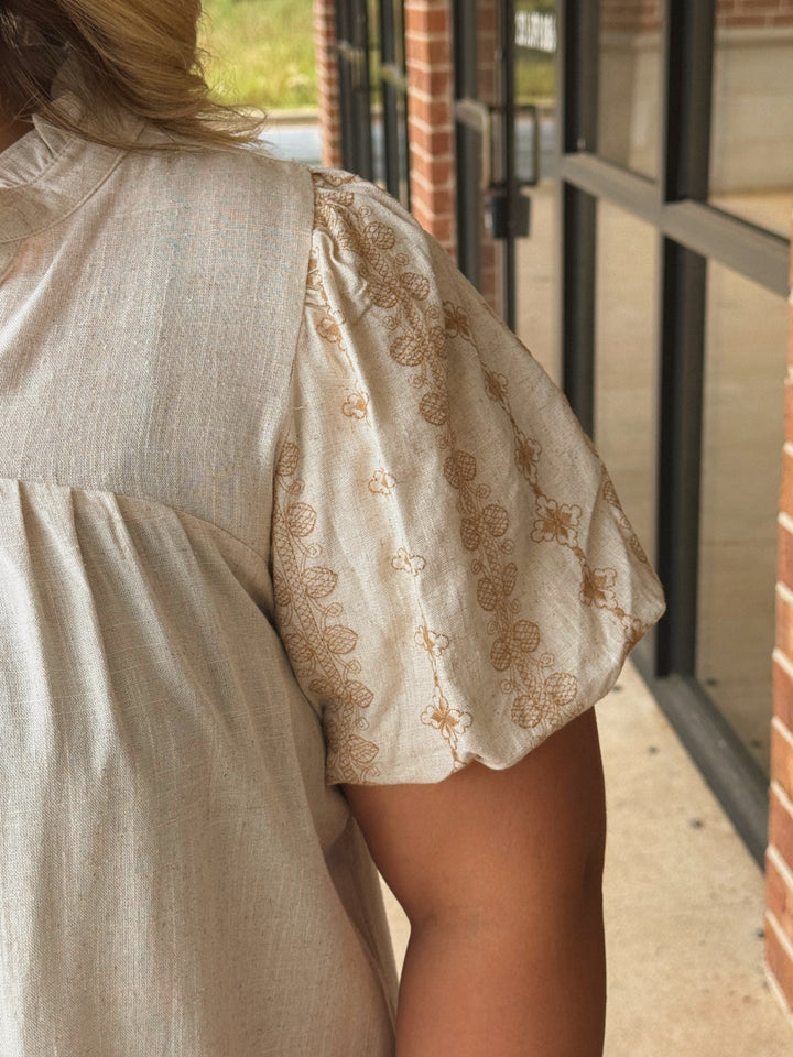 Anslee V Neck Dress