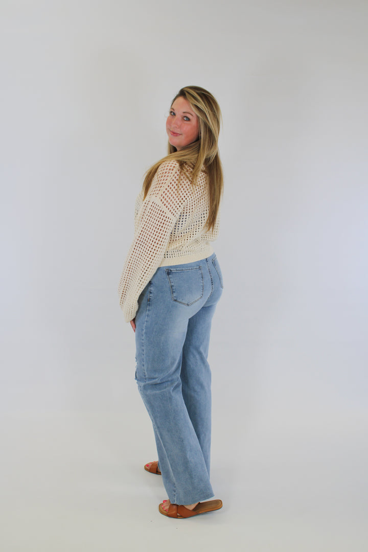 Victoria Wide Leg Denim