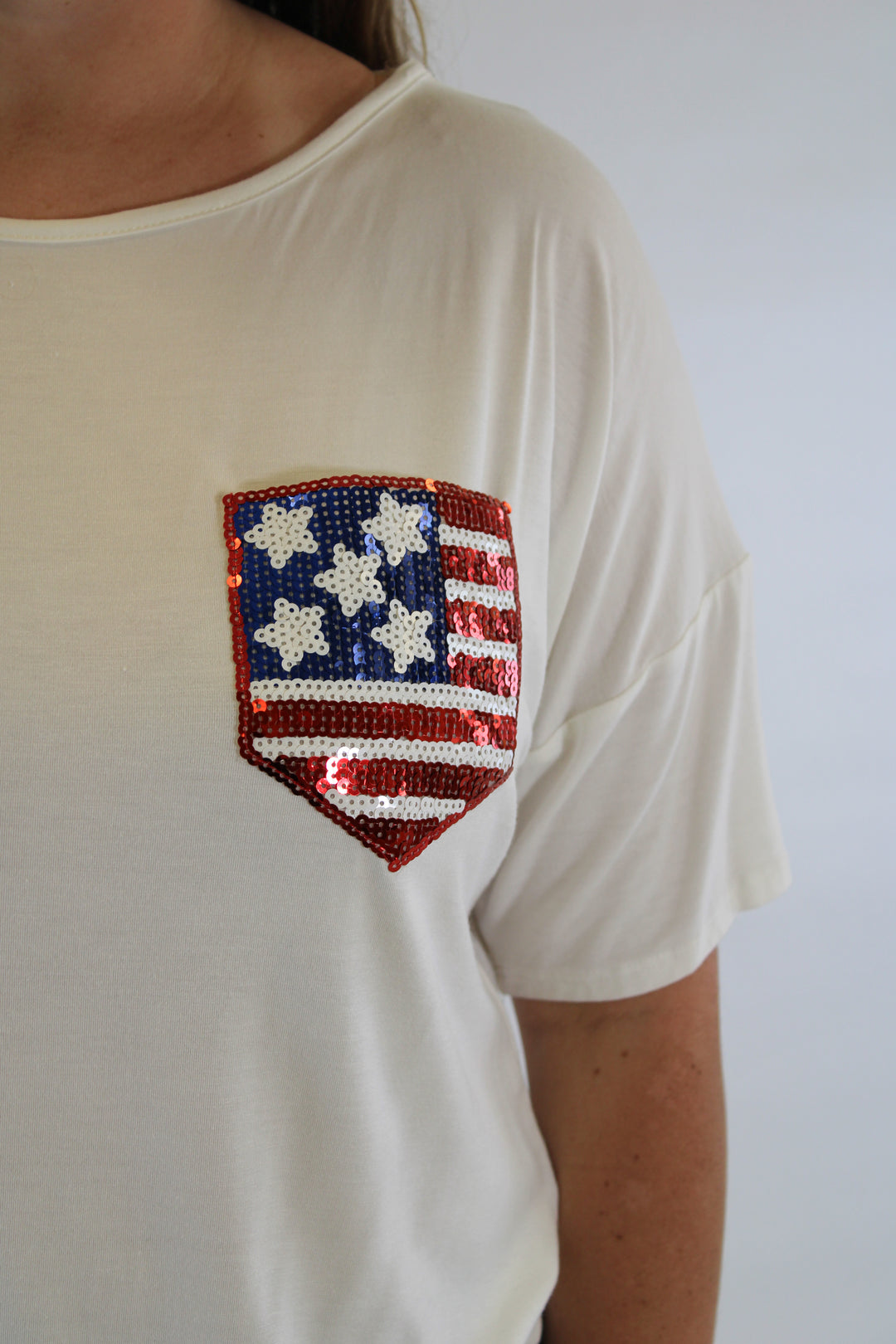 Stars & Stripes Pocket Tee