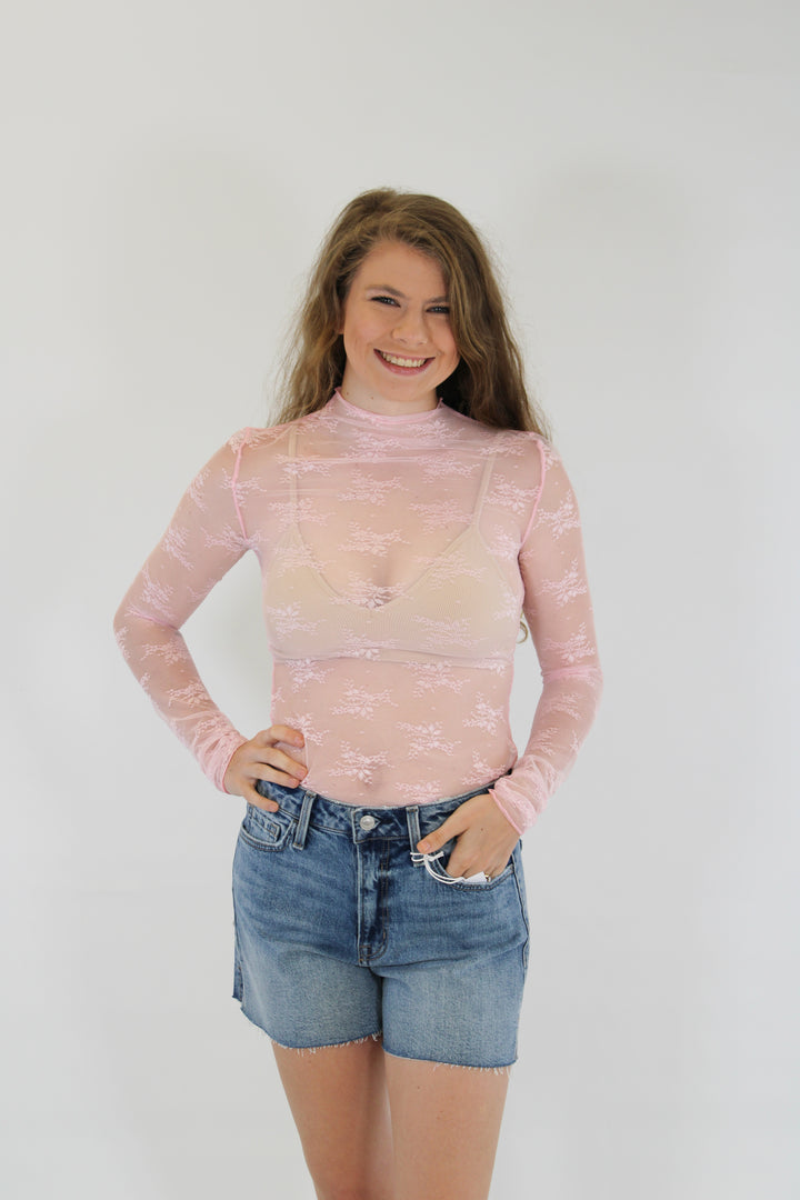 Iris Lace Layering Top