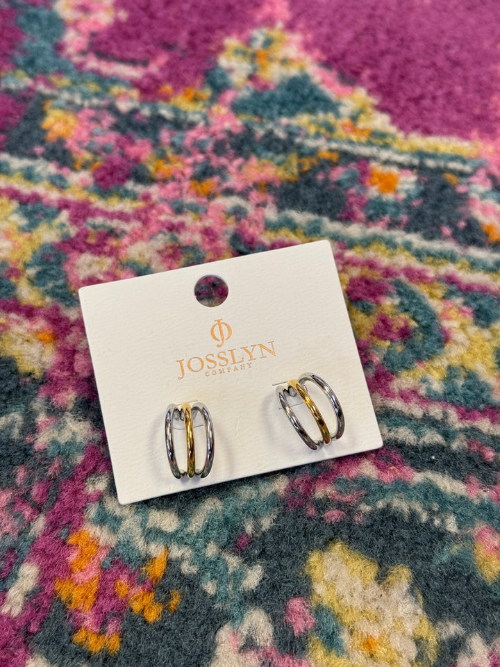 GOLD/SILVER STAINLESS HOOP