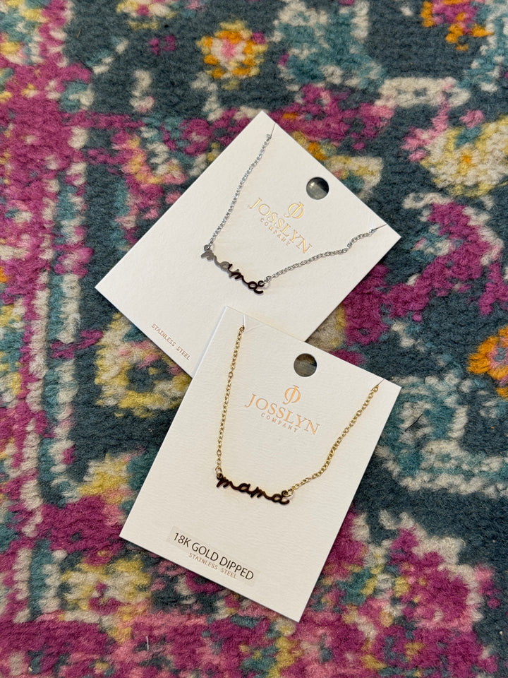 MAMA NECKLACE