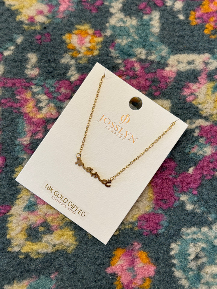 MAMA NECKLACE