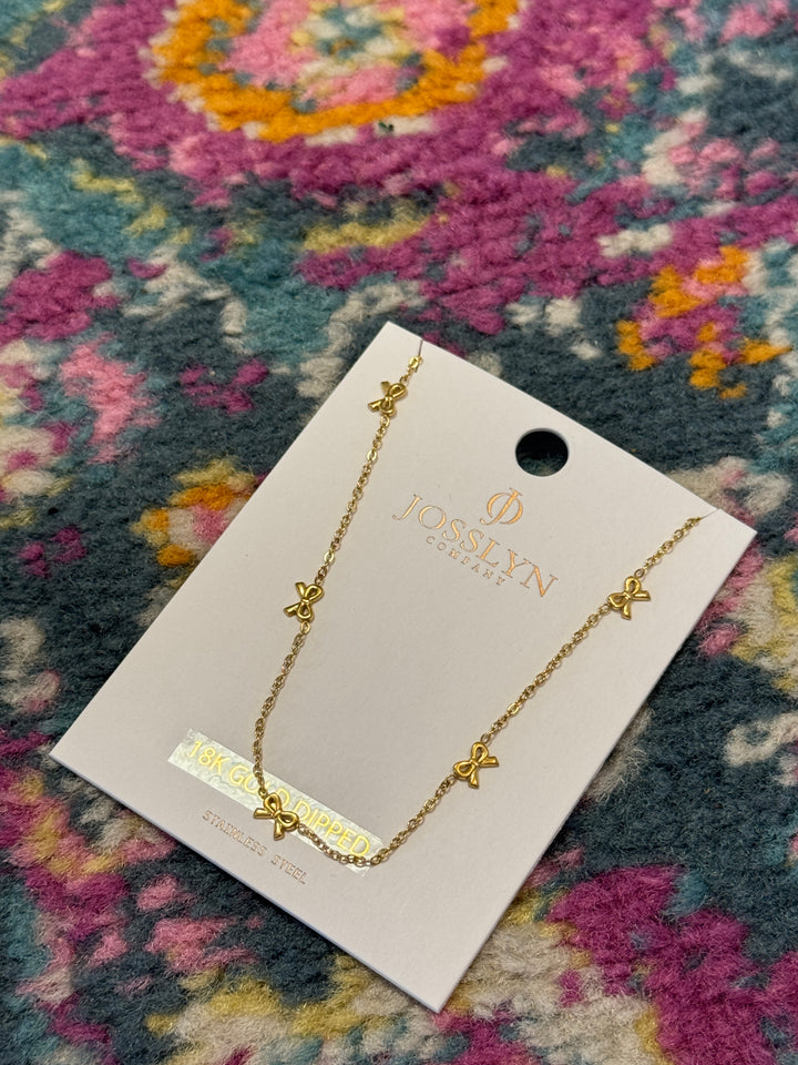 BOW NECKLACE