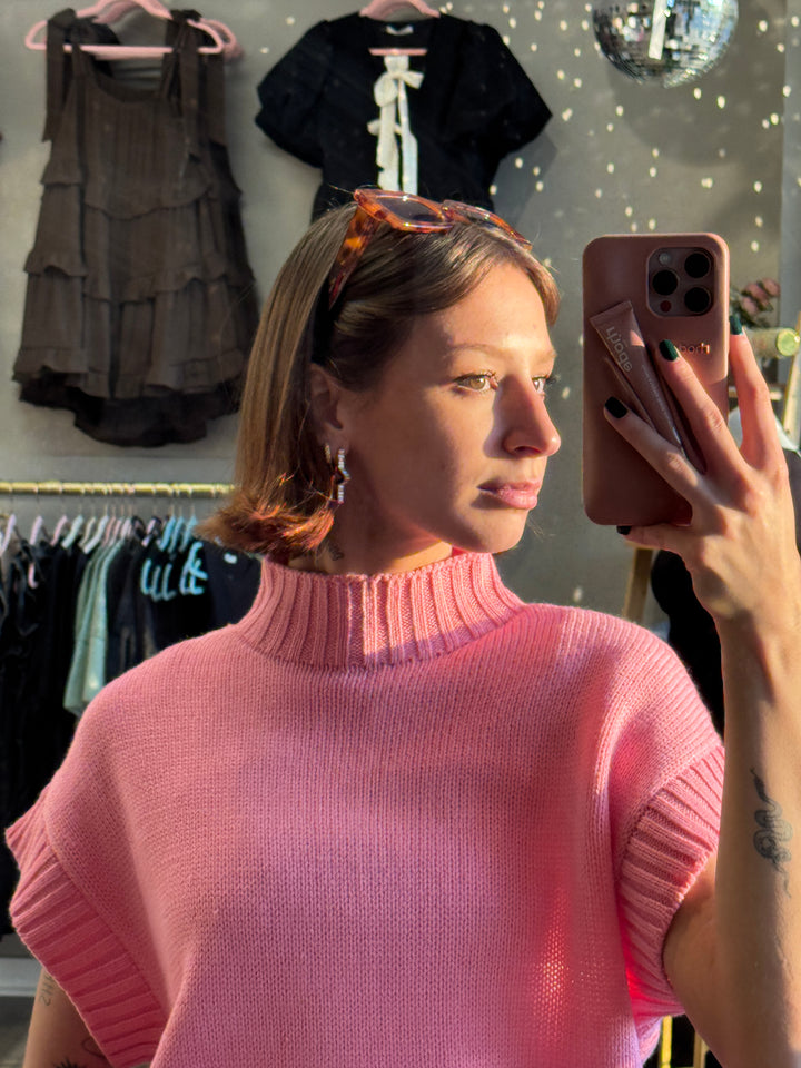 Lizzie Mock Neck Sweater