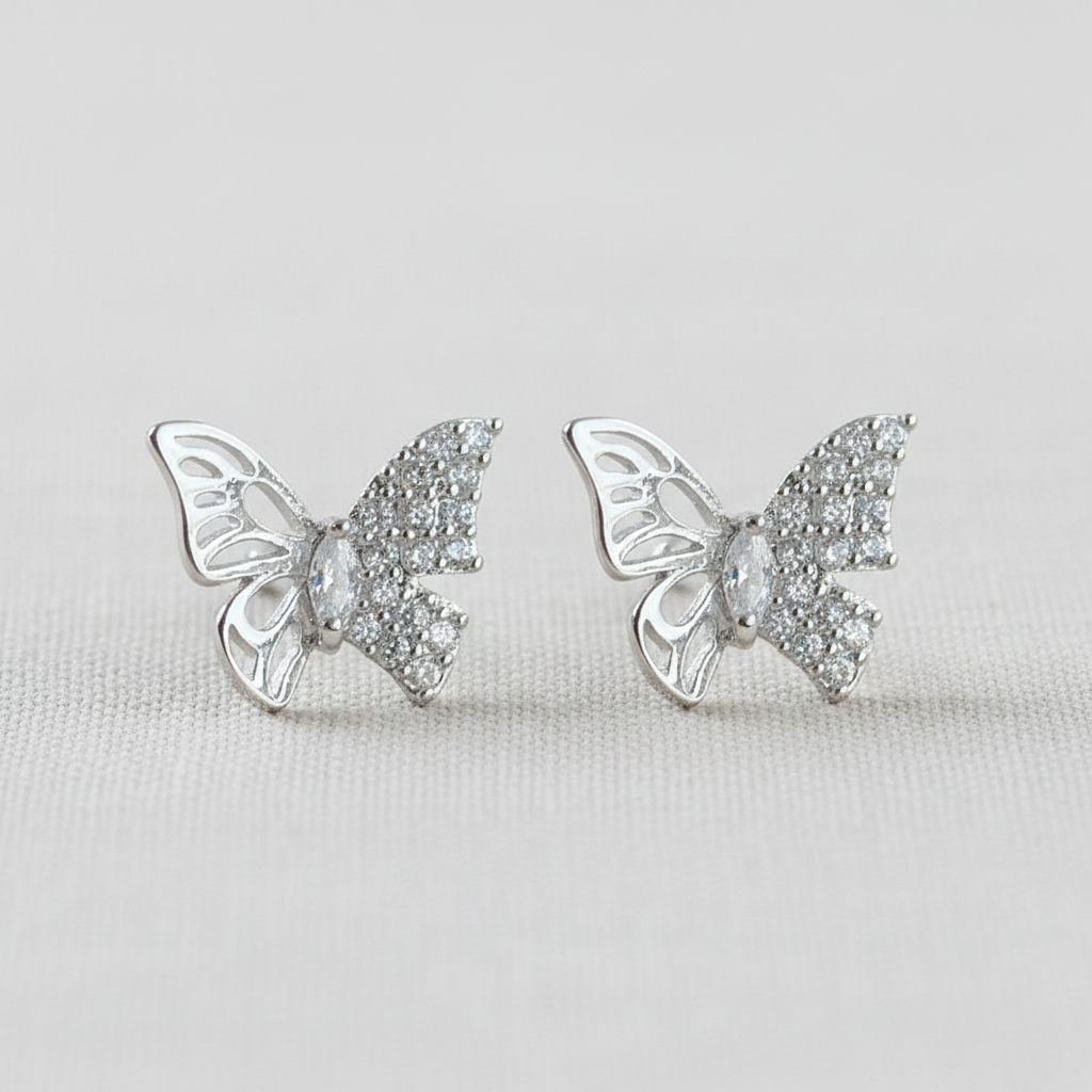 Butterfly Stud Earrings