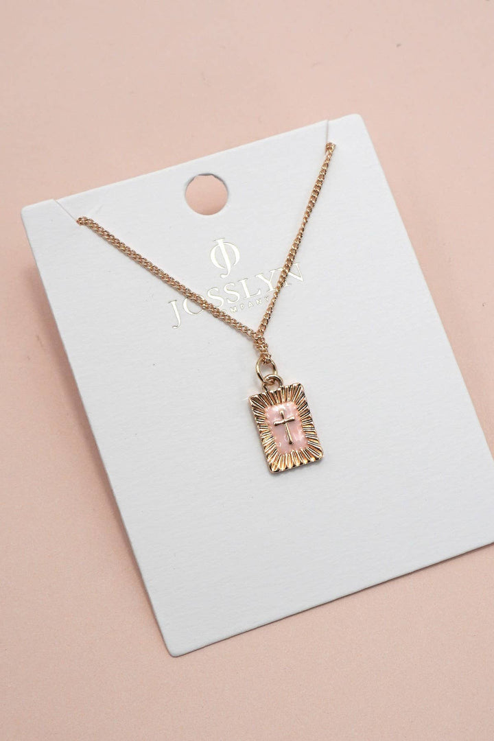 CROSS PENDANT NECKLACE