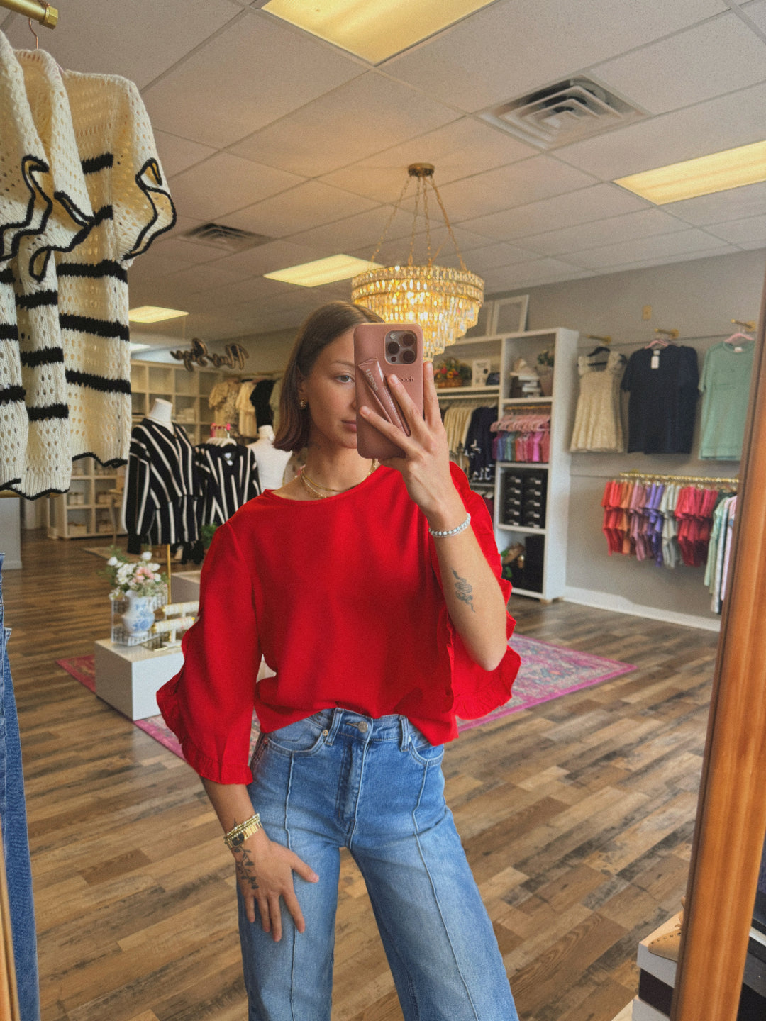 Quarter Sleeve Top